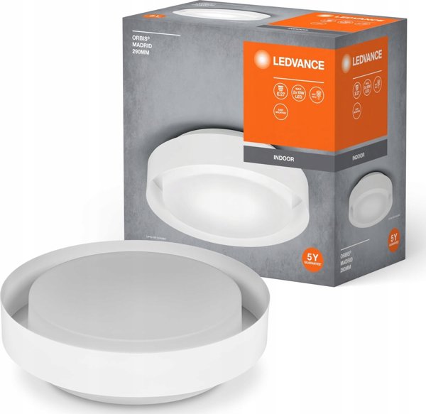Φωτιστικό οροφής Ledvance PLAFOND ORBIS MADRID 2XE27 WT