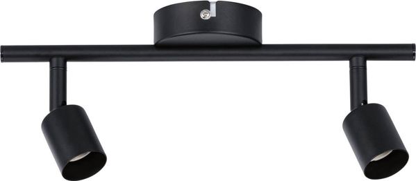 Φωτιστικό οροφής Paulmann Spotlight Carolina max 2x10W GU10 schwarz matt 230V Metall