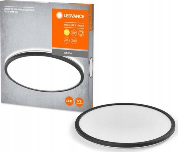 Φωτιστικό οροφής Ledvance ORBIS ULTRA SLIM BL CLICKDIM 400 BK