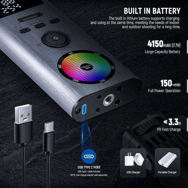Φωτιστικό στούντιο Neewer Φωτιστικό Neewer BH30S RGB LED Stick 2500K-10000K