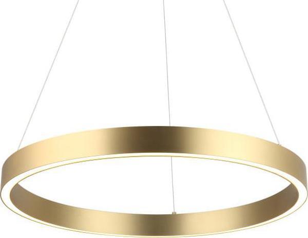 Κρεμαστό φωτιστικό Light Prestige Μεταλλικό φωτιστικό Midway χρυσό μενταγιόν για το σαλόνι 3000K 35W πάνω από το τραπέζι 11204309 5907629273356