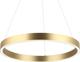 Κρεμαστό φωτιστικό Light Prestige Μεταλλικό φωτιστικό Midway χρυσό μενταγιόν για το σαλόνι 3000K 35W πάνω από το τραπέζι 11204309 5907629273356
