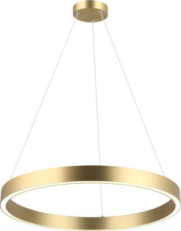 Κρεμαστό φωτιστικό Light Prestige Μεταλλικό φωτιστικό Midway χρυσό μενταγιόν για το σαλόνι 3000K 35W πάνω από το τραπέζι 11204309 5907629273356