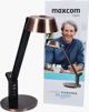 Maxcom ML4400COPPER Επιτραπέζιο Φωτιστικό LED Γραφείου Αναδιπλούμενο 8W 480lm, Μαύρο