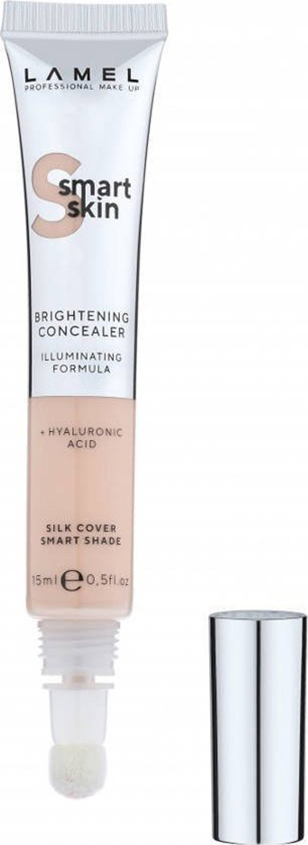 Lamel Smart Skin Brightening Concealer - Κονσίλερ Προσώπου με Υαλουρονικό Οξύ, Απόχρωση 402, 15ml