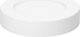 Φωτιστικό οροφής Orno CITY LED 18W, φωτιστικό downlight, επιφανειακής τοποθέτησης, στρογγυλό, 1600lm, 4000K, λευκό, ενσωματωμένος μετασχηματιστής LED