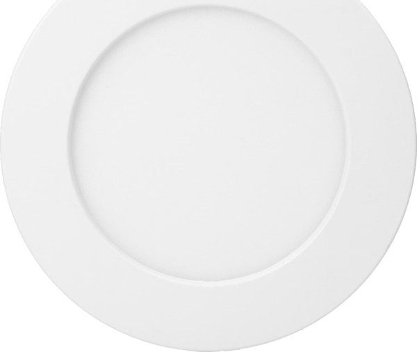 Φωτιστικό οροφής Orno CITY LED 18W, φωτιστικό downlight, επιφανειακής τοποθέτησης, στρογγυλό, 1600lm, 4000K, λευκό, ενσωματωμένος μετασχηματιστής LED