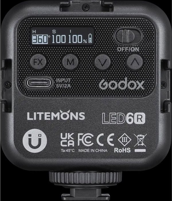 Φωτιστικό δακτυλίου GODOX Godox Litemons LED6R Video Light