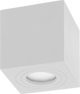 Φωτιστικό οροφής Orno MEGY DLS GU10 downlight max 50W, IP54, τετράγωνο, λευκό, αλουμίνιο,AD-OD-6143WGU10
