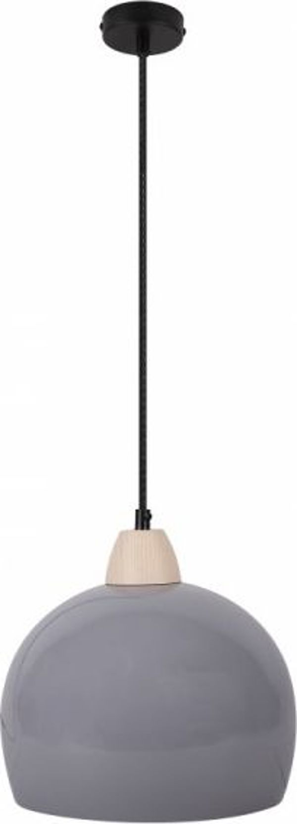 Φωτιστικό οροφής Candellux ΦΩΤΙΣΤΙΚΟ ΟΡΟΦΗΣ MONROE 1X60W E27 ΓΚΡΙ (31-78360) Candellux