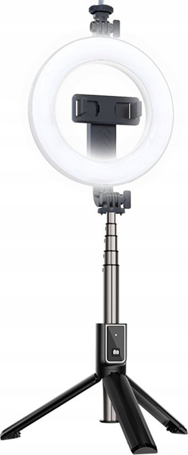 Φωτιστικό γραφείου XO XO ring light SS12 95cm LED + τρίποδο, μαύρο