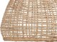 Beliani SAKENI Κρεμαστό Φωτιστικό από Φυσικό Rattan, Χειροποίητο με Πλέξη Μπαστούνι