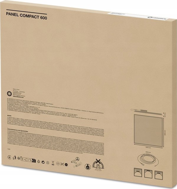 Φωτιστικό οροφής Ledvance LAMP LED PANEL COMP 33W 840 3630LM 60X60