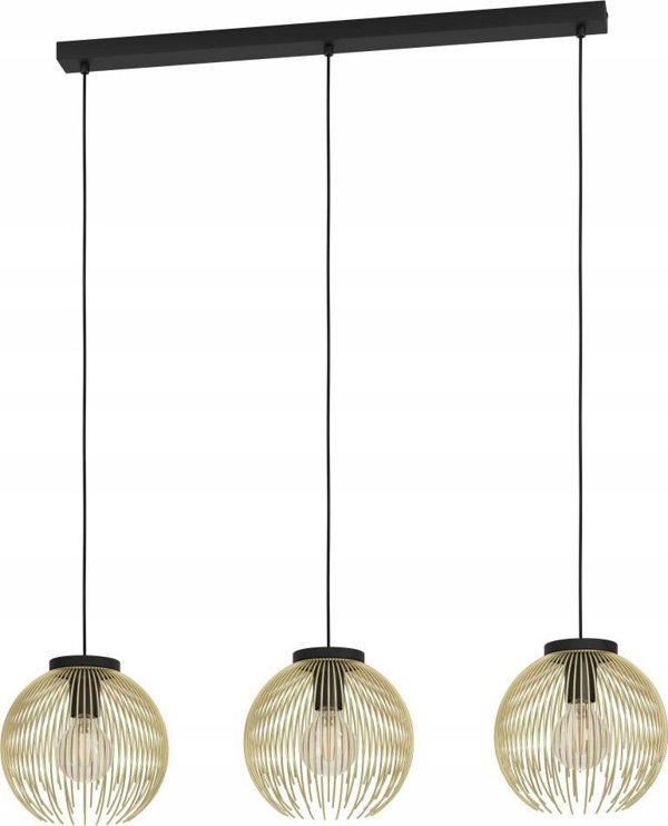 Φωτιστικό κρεμαστό EGLO PENDANT LIGHT VENEZUELA 3XE27 900167 B/G