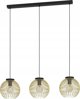 Φωτιστικό κρεμαστό EGLO PENDANT LIGHT VENEZUELA 3XE27 900167 B/G