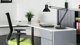 Επιτραπέζιο φωτιστικό Unilux Bordlampe Unilux Success LED, βραχίονας 80 cm, μαύρο