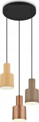 Κρεμαστό φωτιστικό Sourcing PENDANT LAMP AGUDO 3-PC E27 MULTICOLOR