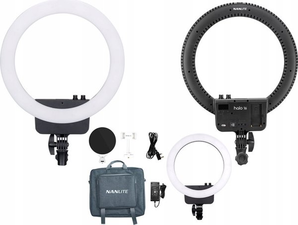 Φωτιστικό γραφείου Nanlite Nanlite ring light Halo16 LED