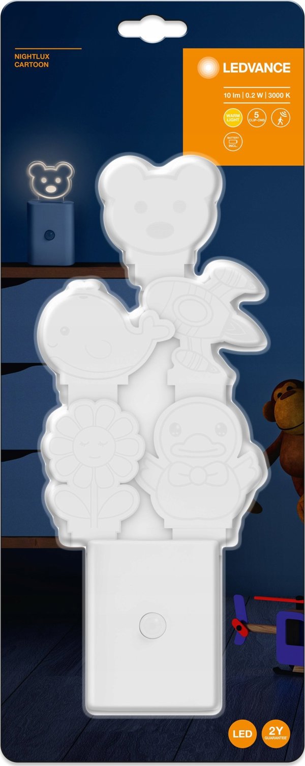 Φωτιστικό πρίζας Ledvance NIGHT LIGHT NIGHTLUXCARTOON 3000K WHITE