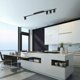 Φωτιστικό οροφής TK Lighting LAMP CEILING LOGAN GU10 4X10W