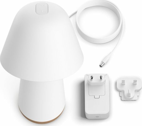 Λάμπα τραπεζιού Signify Philips Hue White & Col. Amb. Twilight Tischleuchte weiß