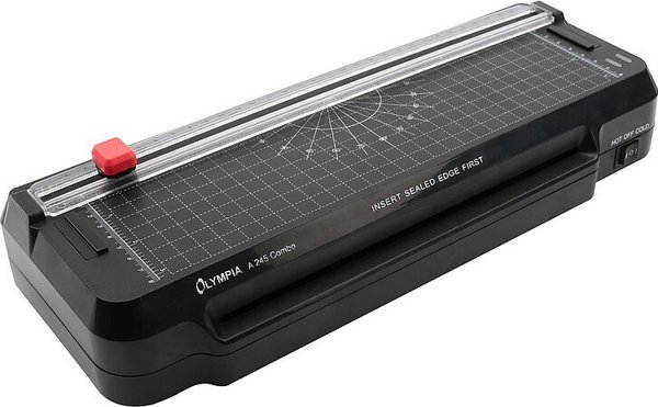 Laminator Olympia Olympia Πλαστικοποιητής με Κοπτικό Χαρτιού A245 Combo
