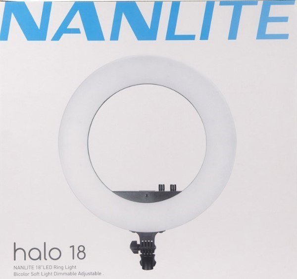 Φωτιστικό δακτυλίου Nanlite Halo18 LED Ring Light