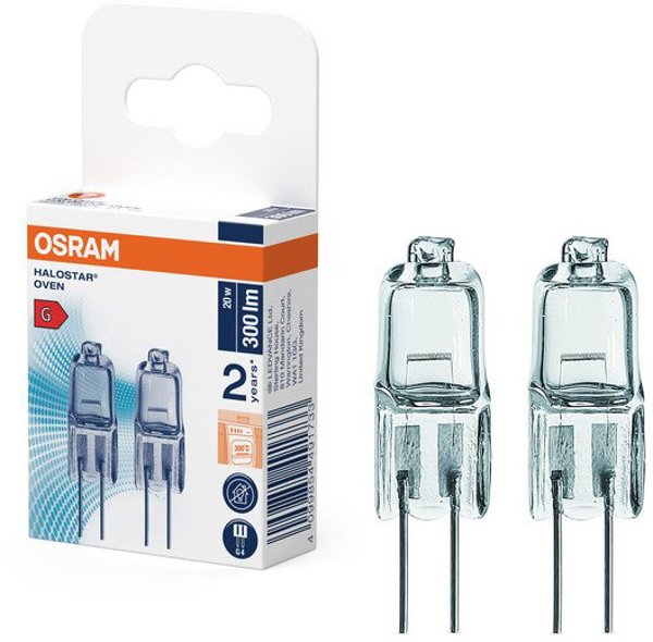 ΛΑΜΠΑ ΦΟΥΡΝΟΥ 20W 12V G4 OSRAM 64428