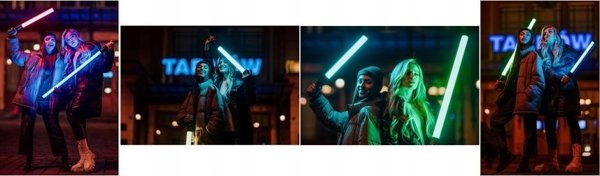 Λάμπα μελέτης Quadralite Quadralite light tube RGB SmartStick 20