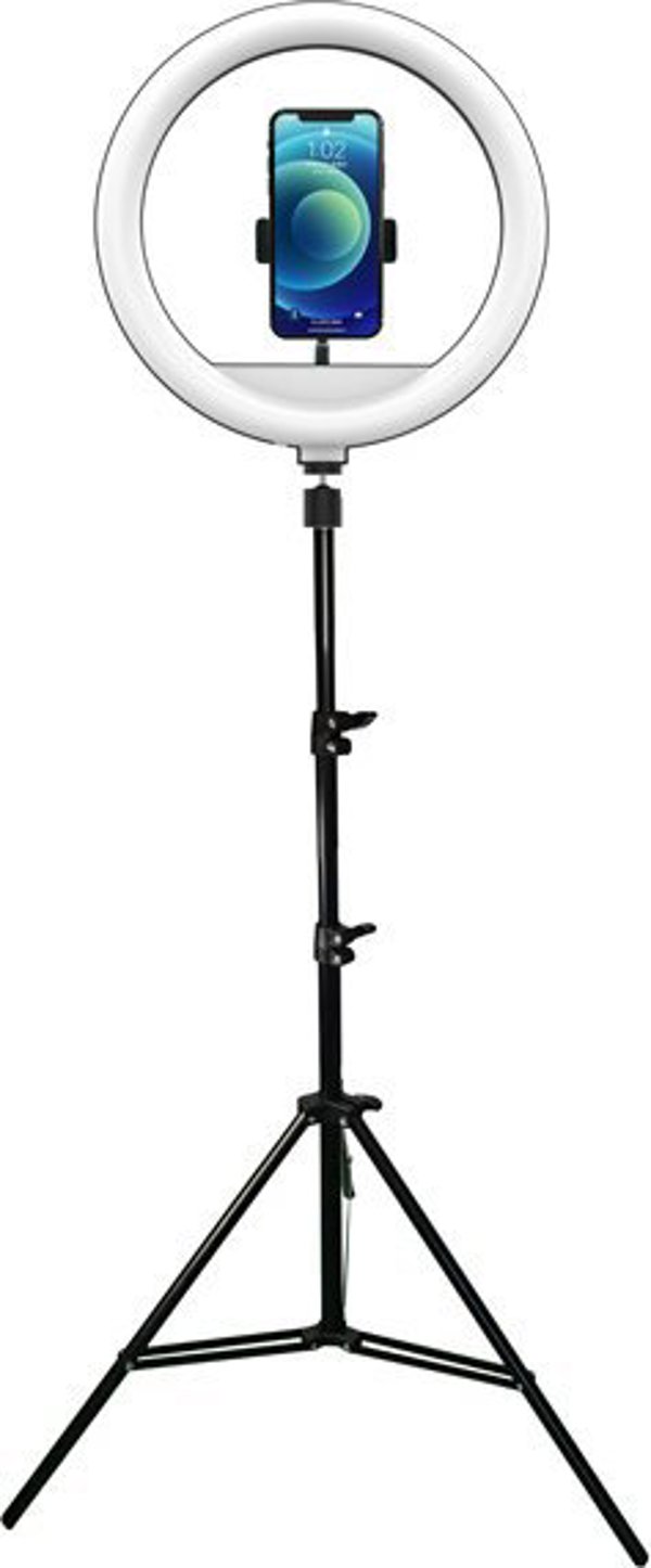 Δακτυλιοειδής λάμπα Powerton WPRL2W 13", LED λευκό