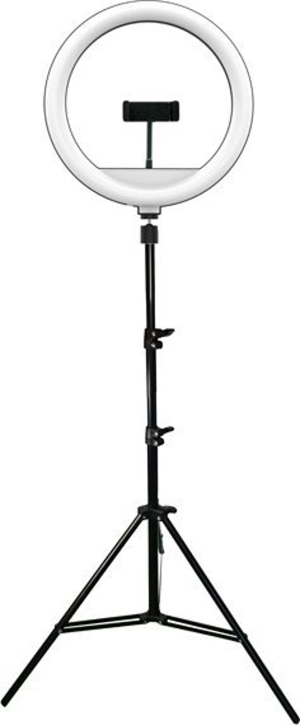 Δακτυλιοειδής λάμπα Powerton WPRL2W 13", LED λευκό