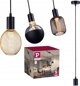 Φωτιστικό οροφής Paulmann Φωτιστικό οροφής RAVI E27 max.60W IP44 230V μαύρο ματ / μέταλλο