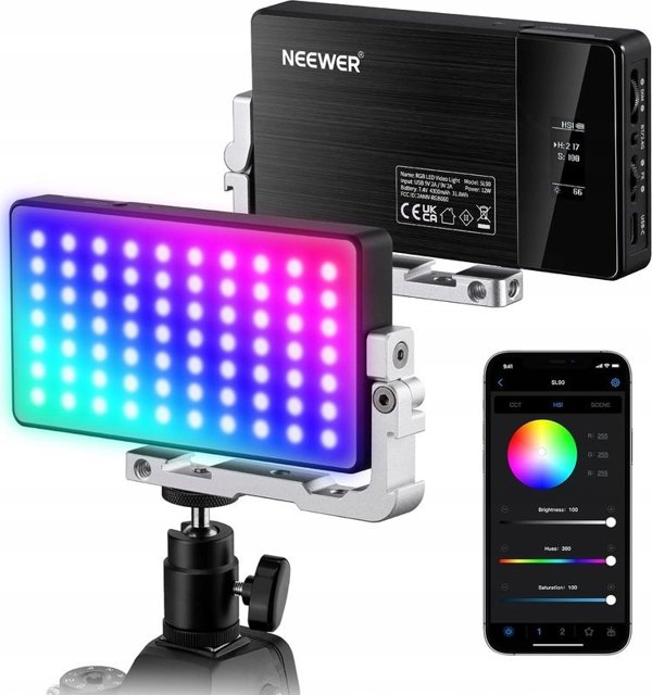 Φωτιστικό στούντιο Neewer Neewer SL90 Pro LED RGB 12W 2500-10000K