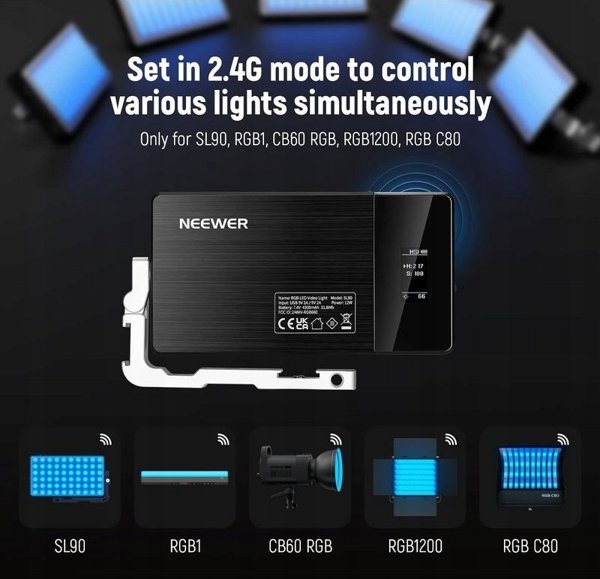 Φωτιστικό στούντιο Neewer Neewer SL90 Pro LED RGB 12W 2500-10000K