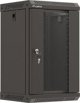 Lanberg Εγκαταστάσιμη ντουλάπα Rack Lanberg Κρεμαστή 10" 9U 300x300 Γυάλινη Πόρτα (flat pack) Μαύρη