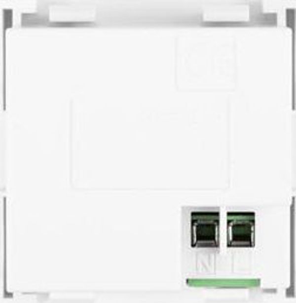 Πρίζα Lanberg 45X45 230V Φορτιστής 2XUSB 2.1A Λευκό LANBERG