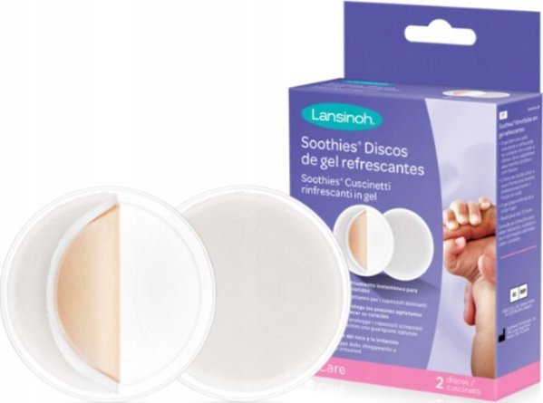 Lansinoh Soothies Δροσιστικές Κομπρέσες Gel για Θηλές - 2 Τεμάχια