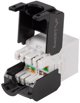 Lanberg 1xRJ45 Keystone Jack, Cat.6, Χωρίς Εργαλεία (KSU6-4000)