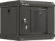 Lanberg ML ΕΓΚΑΤΑΣΤΑΣΗ ΕΡΜΑΡΙΟΥ RACK ΚΡΕΜΑΣΤΟ 10" 6U 300X300 ΜΑΥΡΟ ΓΥΑΛΙΝΗ ΠΟΡΤΑ LANBERG (FLAT PACK)