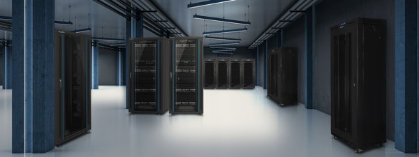 Lanberg ML 10" 6U Ράφι τοίχου Rack με γκρι γυάλινη πόρτα (Flat Pack)