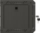 Lanberg ML 10" 6U Ράφι τοίχου Rack με γκρι γυάλινη πόρτα (Flat Pack)