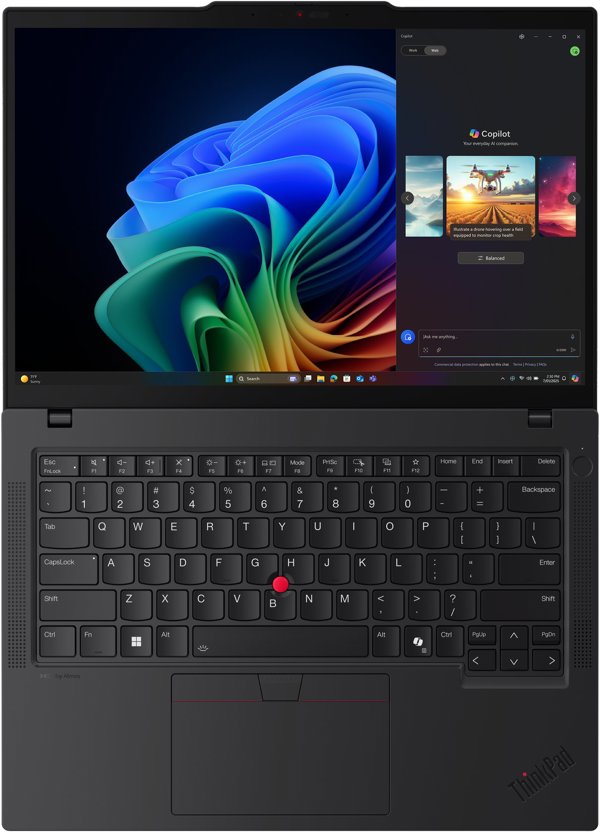 Lenovo ThinkPad T14 Gen 6 (AMD) Copilot+ PC AMD Ryzen AI 5 340 Laptop 35,6 cm (14") WUXGA 32 GB DDR5-SDRAM 512 GB SSD Wi-Fi 7 (802.11be) Windows 11 Pro Αγγλικά Μαύρο