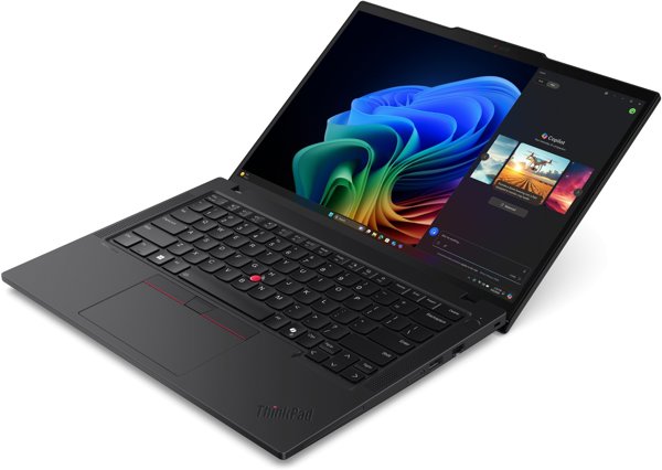 Lenovo ThinkPad T14 Gen 6 (AMD) Copilot+ PC AMD Ryzen AI 5 340 Laptop 35,6 cm (14") WUXGA 32 GB DDR5-SDRAM 512 GB SSD Wi-Fi 7 (802.11be) Windows 11 Pro Αγγλικά Μαύρο