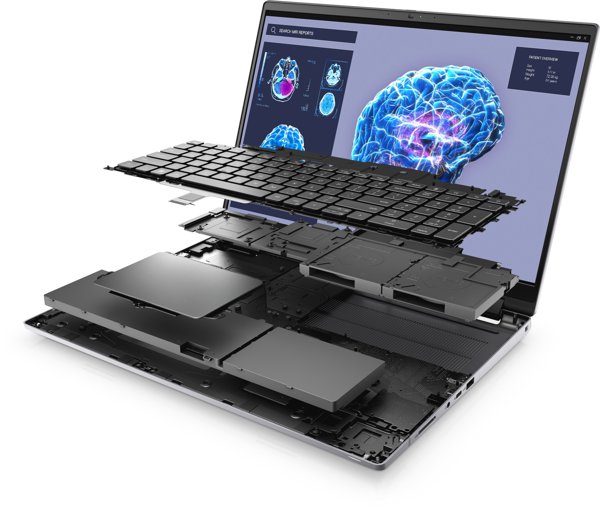 Laptop Dell DELL NTB Precision 7680/i9-13950HX/32GB/1TB/16" FHD+ /IR Cam & Mic/Nvidia RTX 3500/Backlit Kb/W11P/3Y PS NBD