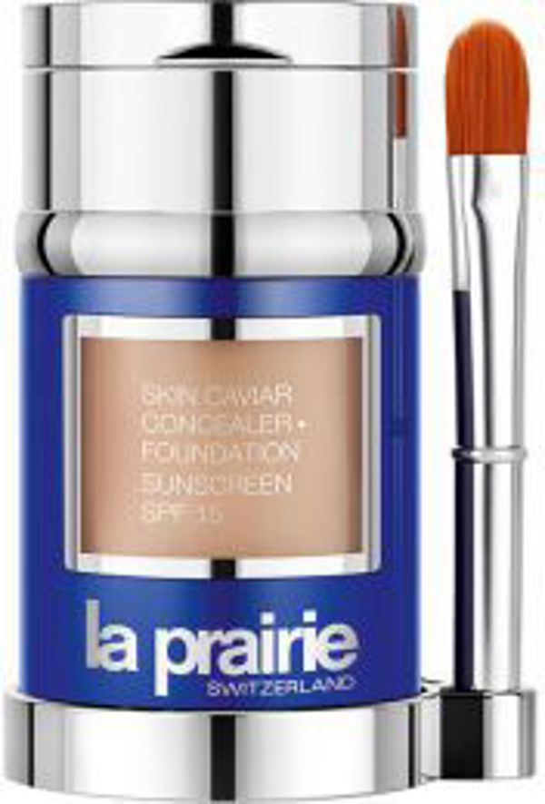 La Prairie Skin Caviar Concealer Foundation SPF15 κρέμα μέικ-απ με εκχύλισμα χαβιαριού και διορθωτικό Honey Beige 30ml