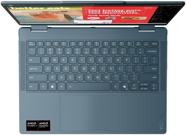 Laptop Lenovo Yoga 7 2-in-1 14AKP10 Ryzen AI 7 350 / 16 GB / 512 GB / W11 (83JR003QPB)