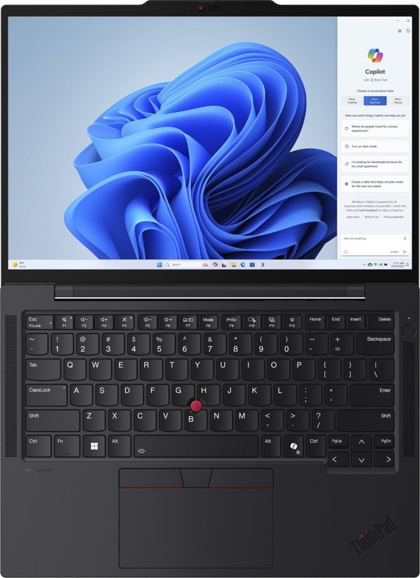 Laptop Lenovo ThinkPad T14s G5 Ultra 7 155H / 16 GB / 512 GB / W11 Pro (21LS0021PB)