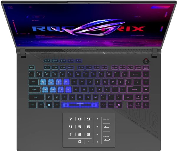 Φορητός υπολογιστής Asus ROG Strix G16 G614 Ryzen 9 9955HX3D / 16 GB / 1 TB / RTX 5070 Ti / 240 Hz (G614FR-R9161)