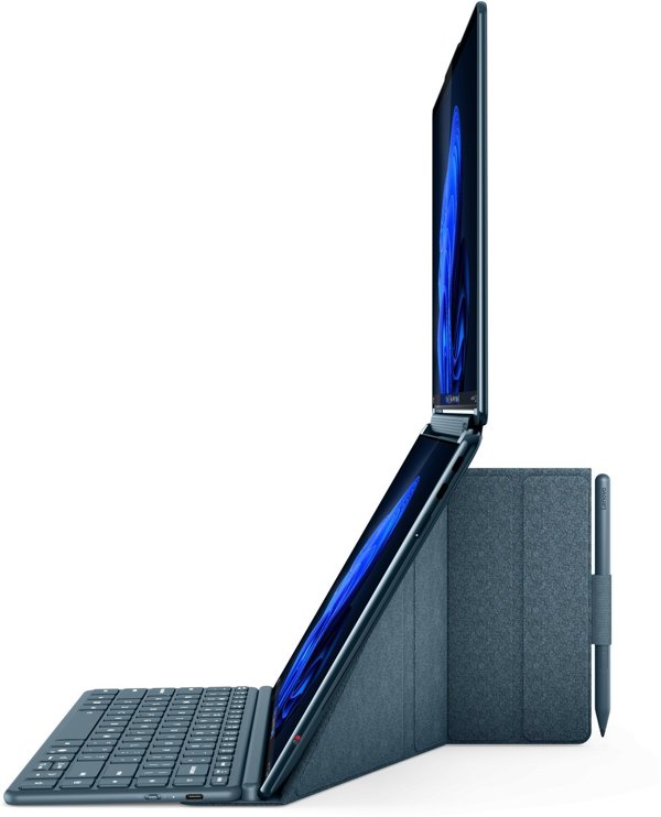 Lenovo Yoga Book 9 14IAH10 | Tidal Teal | 2x14 " | OLED | Touchscreen | 2.8K WQXGA+ | 2880 x 1800 pixels | Glossy | Intel Core Ultra 7 | 255H | 32 GB | Soldered LPDDR5x | Solid-state drive capacity 1000 GB | Intel Arc Graphics | Windows 11 Pro | 802.11be
