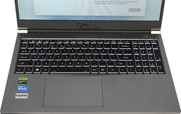 Φορητός υπολογιστής gaming HIRO KX560 15,6'', 144Hz, i7 13620H, RTX 4060 8GB, 32GB RAM, 2TB SSD M.2, W11H